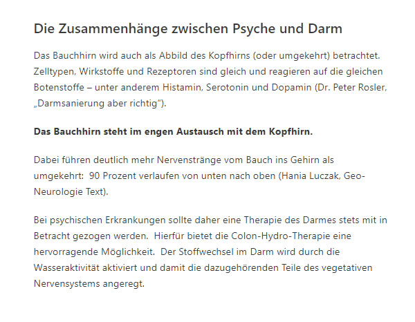 Darm Therapie im Raum 89335 Ichenhausen